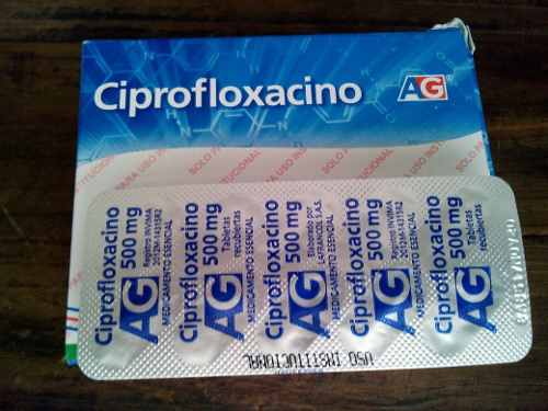Porta Cd Ciprofloxacina De 500