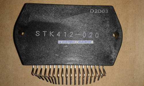 Stk412-020 Integrado Amplificador Audio Nuevo-original