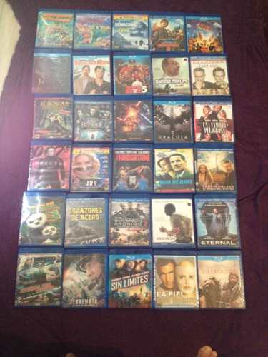 Bluray Lote De 125 Peliculas En Remate