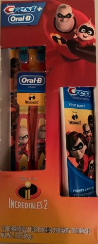 Cepillo Dental Con Crema Oral B (para Niños)