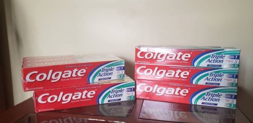 Crema Dental Colgate Triple Acción Grande Importada