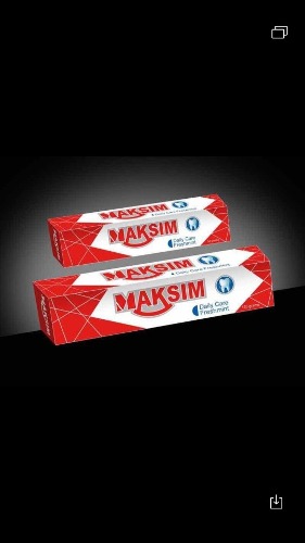 Crema Dental Maksin Original Inportado Directo Al Mayor