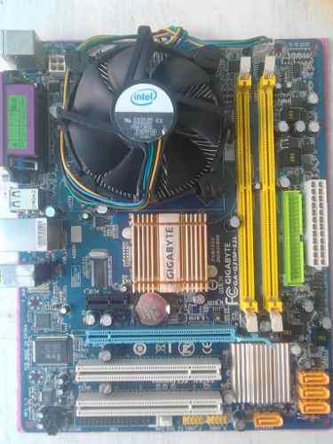 E8400 Tarjeta Madre Gigabyte Ga-g31m-s2l Con Intel E8400