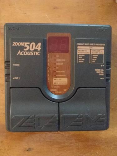 Zoom Acoustic Pedalera
