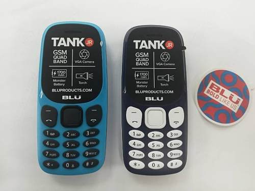 Blu Tank Jr Telefono Celular Doble Sim Linterna Calculadora