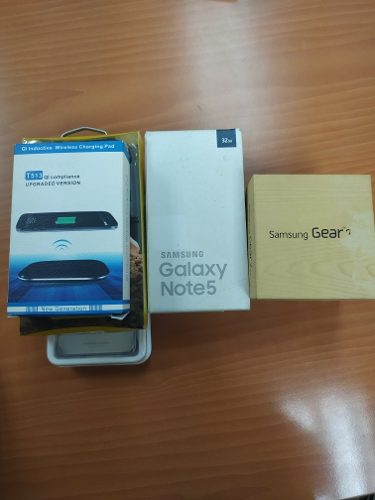 Excelente Combo Telefono Samsung Note 5 Y Gear Neo 2