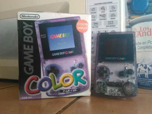 Gameboy Color Como Nuevo En Su Caja.