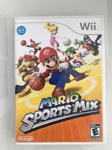 Juego Wii Mario Sports Mix, Perfecto, Original