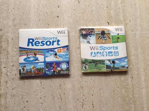 Juegos Wii Sports Y Wii Sports Resort Para Wii