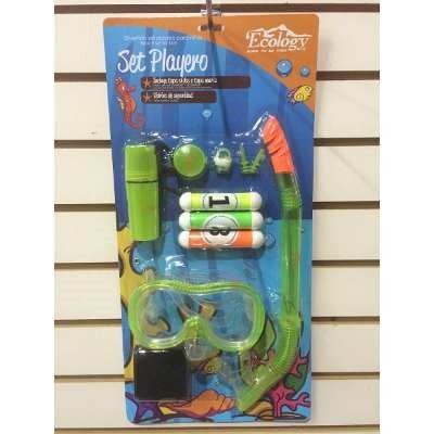 Kit Snorkel Ecology Incluye Tapa Oidos Y Tapa Nariz