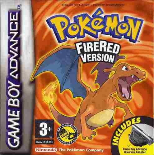 Pokemon Fire Red Version Gameboy Advance