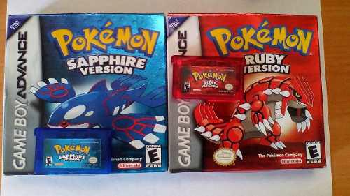 Pokemon Ruby & Sapphire Para Game Boy