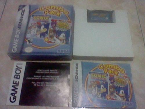 Sonic Doble Pack Gba