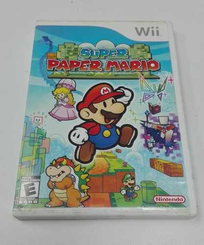 Super Paper Mario Wii Nintendo Completo 100% Original
