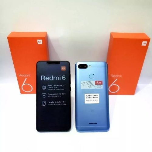Telefonos Redmi 6 32gb Rom/ 2gb Ram
