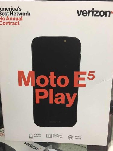 Teléfono Moto E5 Play Liberado
