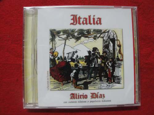 Cd Disco Compacto - Italia - Alirio Diaz - Guitarra Clasica