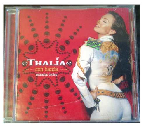 Cd - Thalia Con Banda - Grandes Exitos -  - Original
