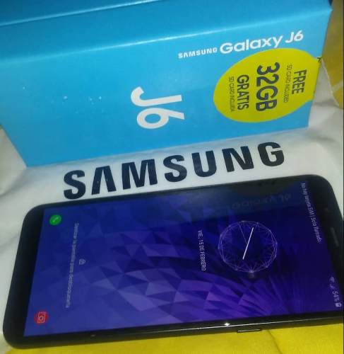 Celular Samsug Galaxy J6 Nuevo