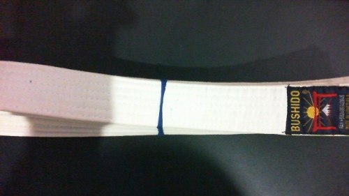 Cinturon Blanco Taekwondo Bushido