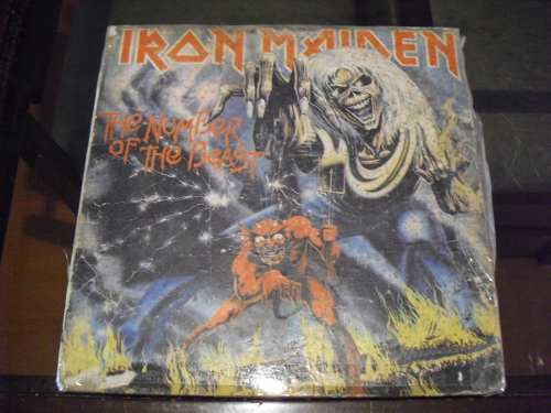 Disco Lp Iron Maiden, The Number Of The Beast
