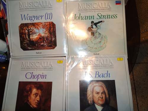 Discos Lp Nuevos Sellados Wagner Straus Chopin
