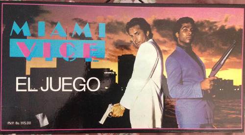Juego De Mesa Miami Vice - (retro)