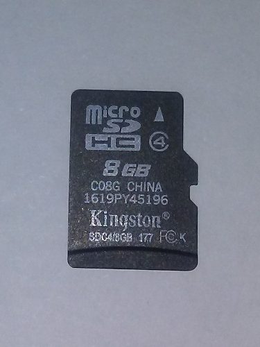Memoria Expandible 8 Gb Micro Sd