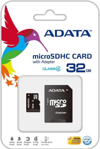Memoria Micro Sd 32gb Adata 100% Original Blister Sellada