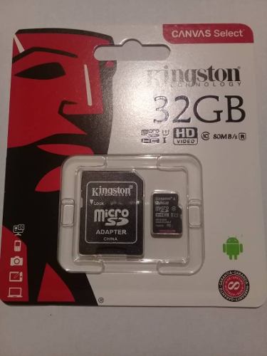 Memoria Micro Sd Hc 32gb Kingston Original