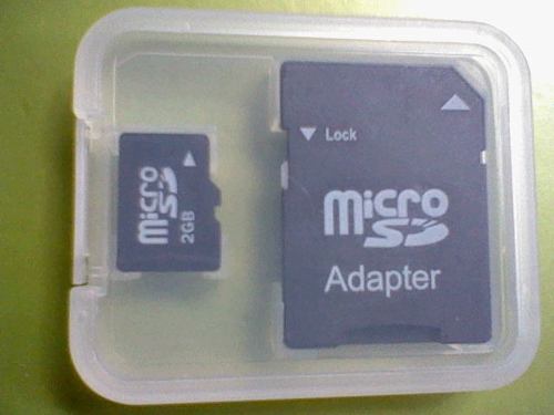 Memoria Microsd 2 Gb Con Adaptador