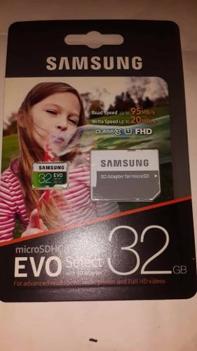 Memoria Microsd 32gb Samsung Evo Micro Sd 32gb 95mb/s Clas10