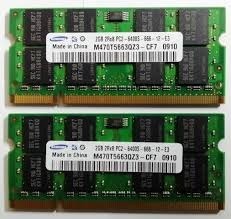 Memoria Ram Ddr2 Lapto 2gb s Mhz