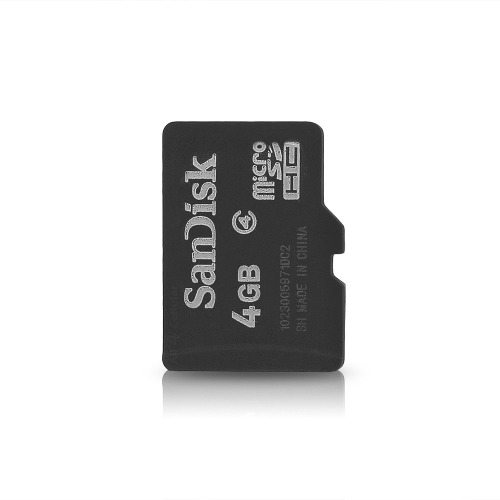 Memoria Sandisk Micro Sd Hc 4 Gb Clase 4 Celulares Mp3