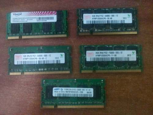 Memorias Ram Para Laptop Ddr2 De 2gb