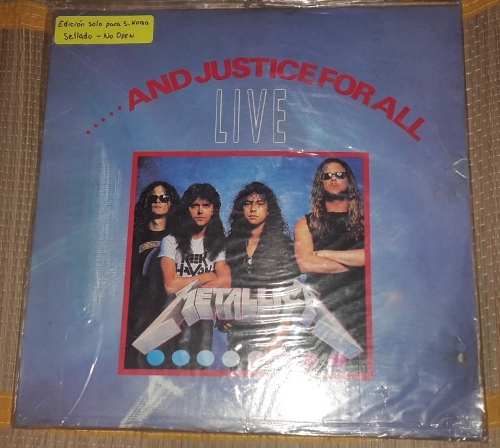 Metallica And Justice For All Live Unofficial Release Korea