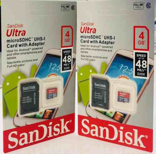 Micro Chip Sandisk 4gb