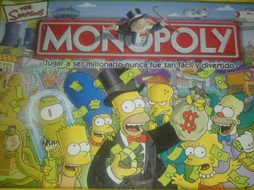 Monopoly Los Simpsons Monopolio 5 V E R D S