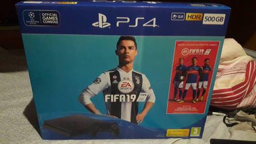 Se Venxe Ps4 Slim Version Fifa19 Mas Juegps Sellados Y Abier