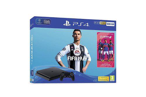 Sony Playstation 4 500gb Consola + Fifa 2019