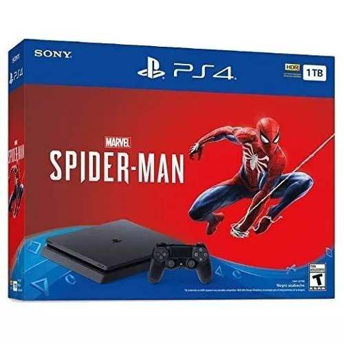 Sony Playstation 4 Spidermam Slim 1tb Nuevo Tienda Fisica