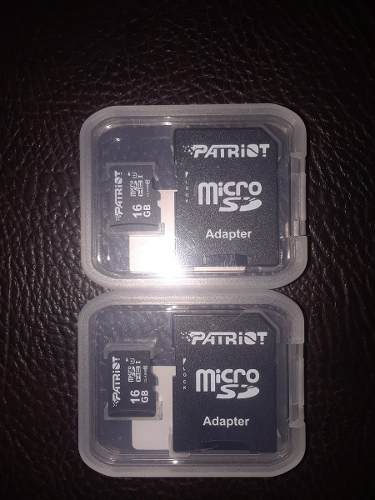 Tarjeta Micro Sd Marca Patriot De 16gb - Clase 10