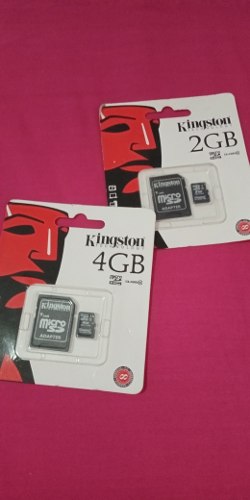 Tarjetas Micro Sd 4gb Y 2 Gb