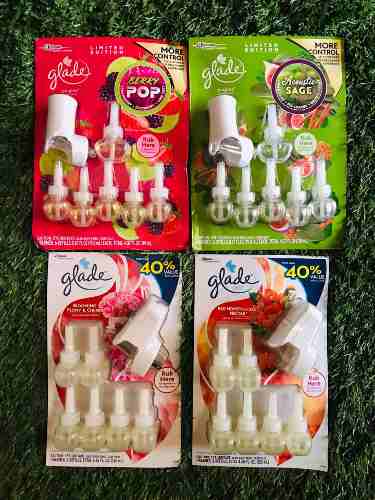 Ambientadores Glade Pack De 6resp + 1 Dispensador