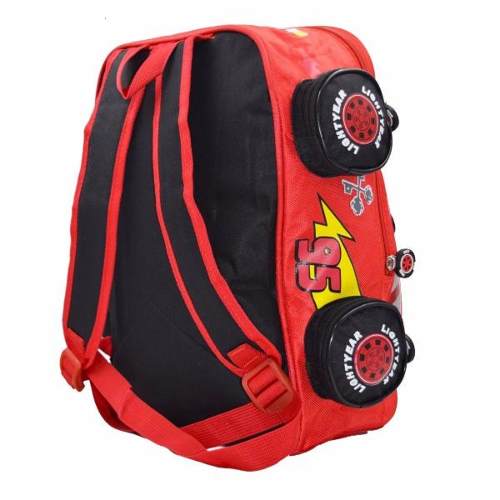 Bolso Escolar Cars Para Niño 30x25cm Nuevo Disney Pixar