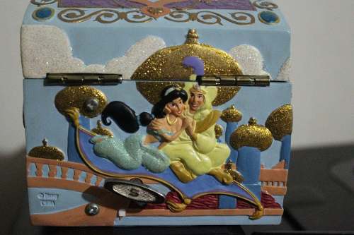 Caja Musical De Aladin Melodia Disney Store Paris Princesa
