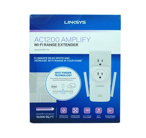 Extensor De Red Linksys Ac - Re  Nuevo Sellado