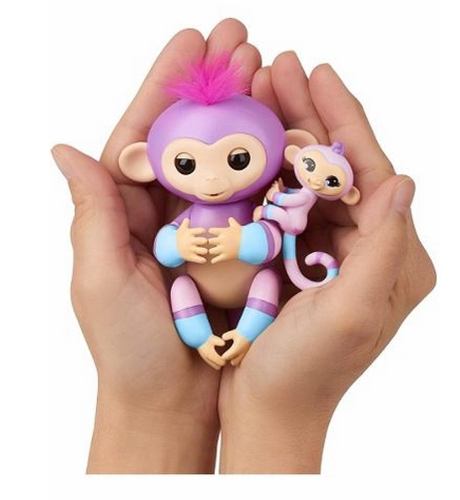 Fingerlings Monitos Interactivos Con Monito Bebe Jueguete