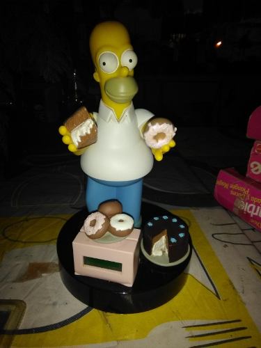 Homero Simpsons Reloj Despertador Con Sonido