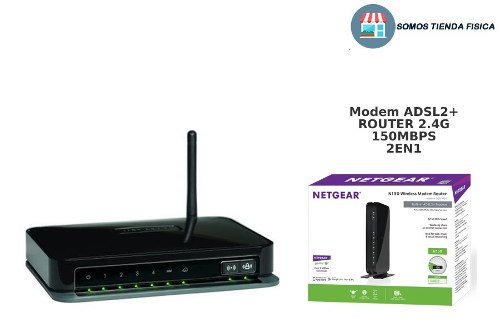 Modem Router Para Cantv Adsl2 Netgear 2en1 S/c